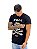 Camiseta Longline Masculina Preta Patchs Edição Limitada - Imagem 2