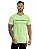 Camiseta Longline Masculina Verde Claro Logo Relevo Classico - Imagem 8