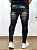 Calça Jeans Masculina Super Skinny Escura Lavada Com Destroyed* - Imagem 5
