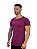 Camiseta Longline Masculina Bordô Escritas Assinatura Rosa# - Imagem 2