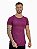 Camiseta Longline Masculina Bordô Escritas Assinatura Rosa# - Imagem 1