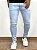 Calça Jeans Masculina Super Skinny Clara Sem Rasgo Premium % - Imagem 1