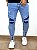 Calça Jeans Masculina Super Skinny Clara Forro e Zíper - Imagem 1