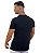 Camiseta Longline Masculina Preta Escritas Emborrachada - Imagem 3