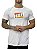 Camiseta Longline Masculina Branca Box Logo Colors - Imagem 1