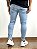 Calça Jeans Masculina Super Skinny Clara Básica Sem Rasgo - Imagem 6