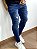 Calça Jeans Masculina Super Skinny Escura Destroyed Leve - Imagem 4