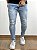 Calça Jeans Masculina Super Skinny Clara Destroyed Viper - Imagem 1
