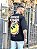 Camiseta Oversized Masculina Preta Escritas Assinatura Smile Verso - Imagem 2