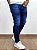 Calça Jeans Masculina Super Skinny Escura Básica Sem Rasgo - Imagem 2