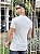 Camiseta Longline Masculina Off White Estampa Boca Smile % - Imagem 4