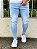 Calça Jeans Masculina Super Skinny Clara Destroyed Respingo - Imagem 1