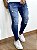 Calça Jeans Masculina Super Skinny Escura Destroyed Mini Brand - Imagem 4