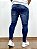 Calça Jeans Masculina Super Skinny Escura Destroyed You Can Do - Imagem 5