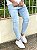 Calça Jeans Masculina Super Skinny Clara Sem Rasgo Básica - Imagem 5