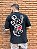 Camiseta Oversized Masculina Preta Hopers Mouse - Imagem 2