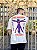 Camiseta Oversized Masculina Off White Vitruviano - Imagem 4