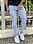 Calça Jeans Masculina Super Skinny Clara Destroyed Leve - Imagem 2