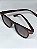 Óculos de Sol Masculino Marrom Escuro Lentes Uv Protection % - Imagem 1