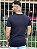 Camiseta Longline Masculina Preta Bear Touch % - Imagem 3