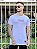 Camiseta Longline Masculina Branca New Trio - Imagem 1