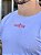 Camiseta Longline Masculina Branca Escritas Frontal Smile Costas # - Imagem 4