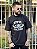 Camiseta Oversized Masculina Preta Escritas Logo College - Imagem 1