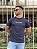 Camiseta Longline Masculina Azul Marinho Amsterdam - Imagem 2