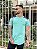 Camiseta Longline Masculina Verde Estampa Paris # - Imagem 3