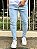 Calça Jeans Masculina Super Skinny Clara Sem Rasgo Básica Model 1 - Imagem 1
