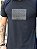 Camiseta Longline Masculina Preta Box Listas Brand Emborrachada - Imagem 5