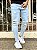 Calça Jeans Masculina Super Skinny Clara Destroyed Compass - Imagem 2