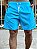 Shorts Água Masculino Azul Claro Básico Sem Estampa - Imagem 1