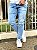 Calça Jeans Masculina Super Skinny Clara Básica Com Puídos ¬ - Imagem 4
