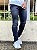 Calça Jeans Masculina Super SKinny Black Lavada Puidos - Imagem 2