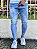 Calça Jeans Masculina Super Skinny Clara Básica Sem Rasgo Oswego - Imagem 1