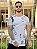 Camiseta Longline Masculina Cinza Ursos # - Imagem 1