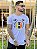 Camiseta Longline Masculina Branca Urso Frontal Color # - Imagem 1