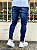 Calça Jeans Masculina Super Skinny Escura Sem Rasgo Chicago - Imagem 4