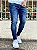 Calça Jeans Masculina Super Skinny Escura Sem Rasgo Chicago - Imagem 3