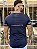 Camiseta Longline Masculina Azul Marinho LA Industries # - Imagem 3