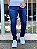 Calça Jeans Skinny Masculina Azul Escuro com Puidos M2 ¬ - Imagem 1