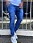 Calça Jogger Skinny Masculina Azul Médio M4 ¬ - Imagem 3