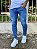 Calça Jeans Masculina Super Skinny Clara Com Puidos  ¬ - Imagem 3