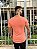 Camiseta Longline Masculina Laranja Neon Mickey Respingo # - Imagem 3