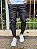 Calça Alfaiataria Masculina Super Skinny Textura Jeans Premium - Imagem 1