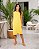 Vestido Salvador 100% Algodão Amarelo - Imagem 1