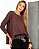 Blusa Alcaçus Marrom - Imagem 1