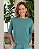 Blusa Básica Nice 100% Algodão Verde Teal - Imagem 1