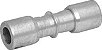 KIT 10 JUNTA União Lock De Aluminio Medidas 5/16 X 5/16 - Imagem 1